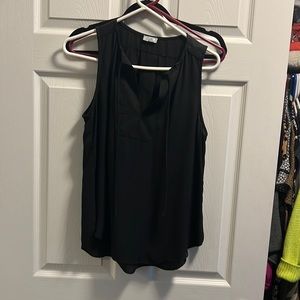 Black dressy blouse tank